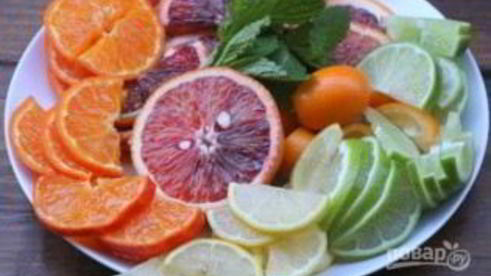 гранатово-цитрусовый коктейль