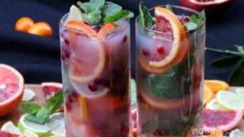 гранатово-цитрусовый коктейль