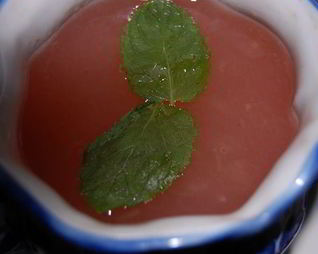 Кисель из ревеня