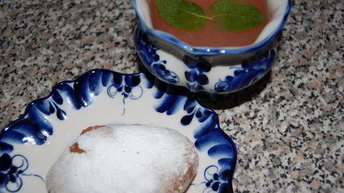 кисель из ревеня