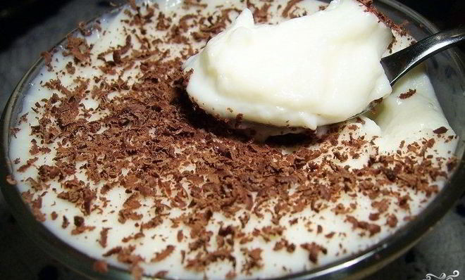 Молочный кисель