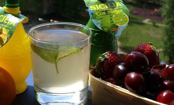 Мятный лимонад