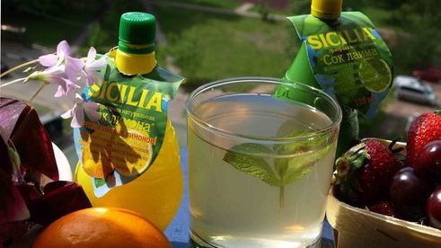 мятный лимонад