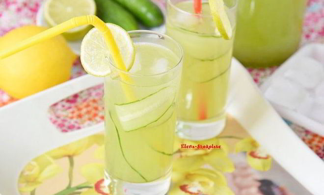 Огуречный лимонад