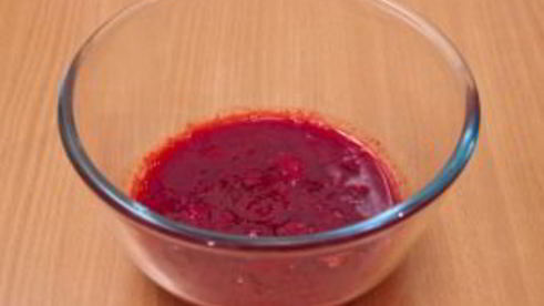 малиновый коктейль