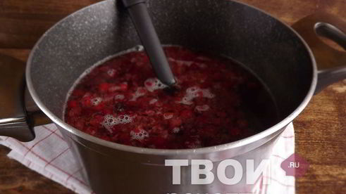 клюквенный морс