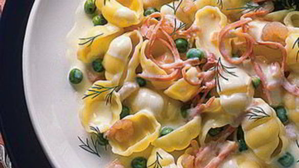 Рецепт Паста с коктейлем из морепродуктов