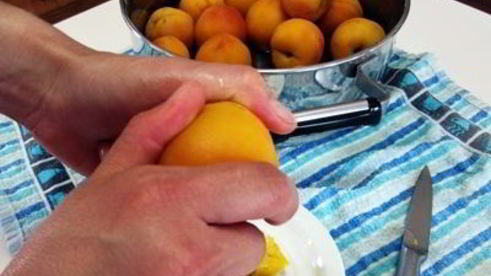 персики в сиропе