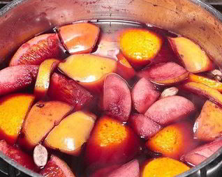 Рождественский пунш с яблоками, элем и хересом