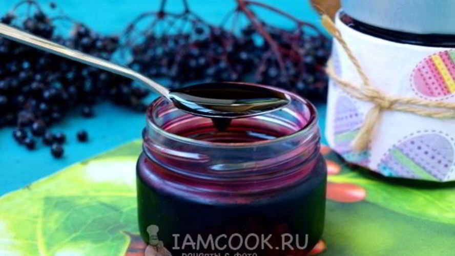 Рецепт сироп из черной бузины