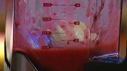 сливовый коктейль с мороженым