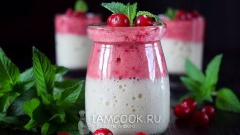 ананасово-клюквенный смузи