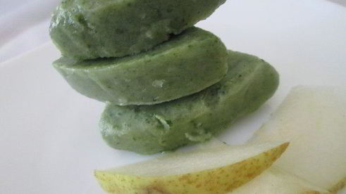 апельсиново-грушевый смузи со шпинатом