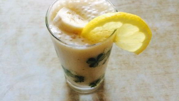 Рецепт Банановый смузи с молоком