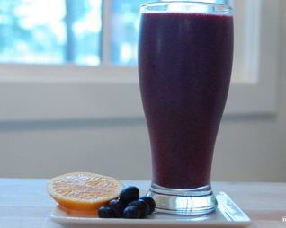 Черничный смузи