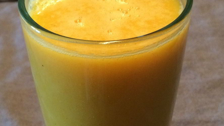 Рецепт мандариново-ананасовый смузи с гречневыми хлопьями