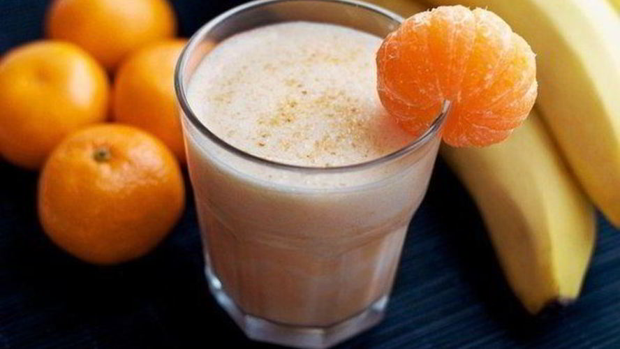 Рецепт мандариновый смузи