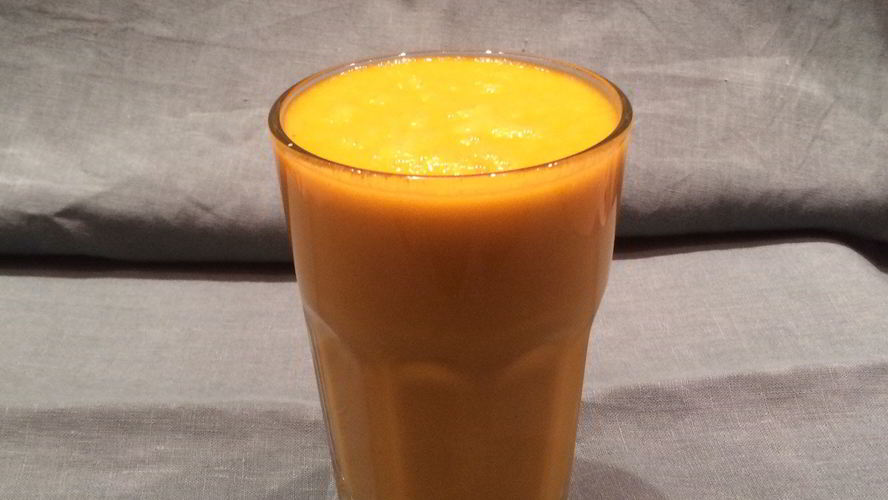 Рецепт оранжевый смузи