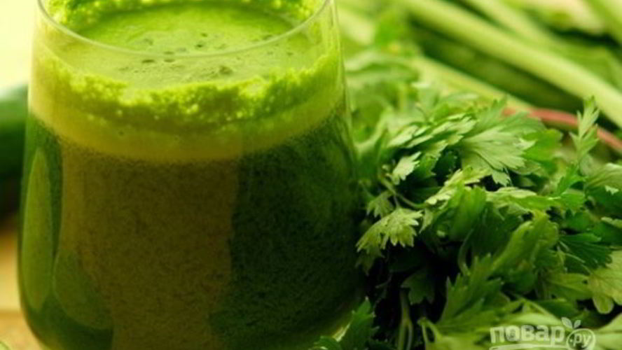 Рецепт овощной смузи для похудения