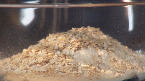 печенье фитнес и овсяный смузи с клюквой