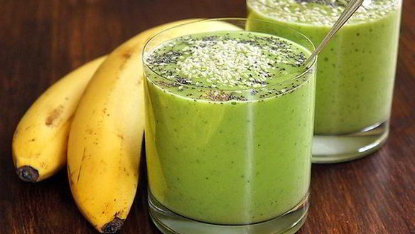 Рецепт Смузи из банана и киви