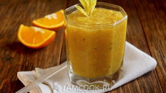 Рецепт Смузи из сельдерея и апельсина