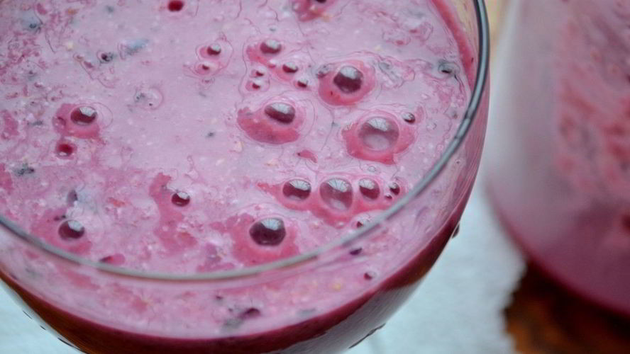 Рецепт смузи овсяно-фруктовое