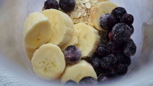 смузи овсяно-фруктовое