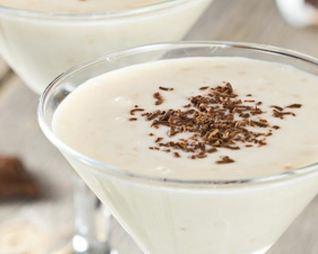 Смузи с бананами и шоколадом