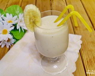 Смузи с бананом