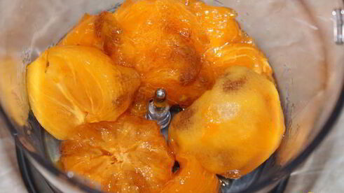 смузи с хурмой и бананами