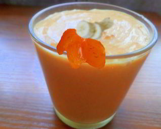 Смузи с хурмой