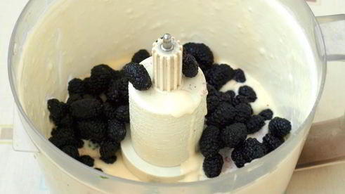 смузи с шелковицей