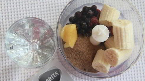 смузи ягодно-льняной