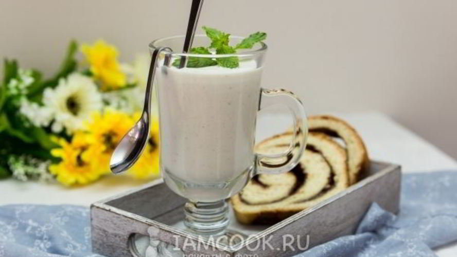 Рецепт творожно-кокосовый смузи