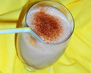 Утренний смузи с овсянкой