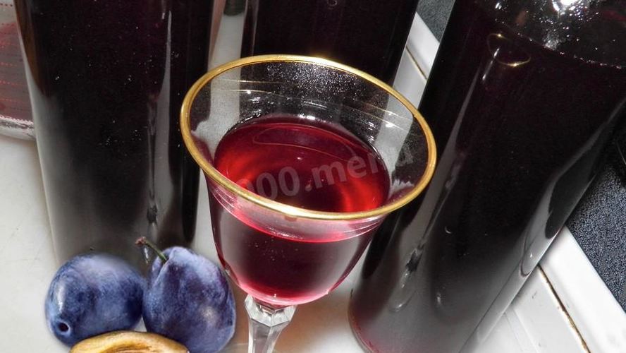 Рецепт вина иза слив с косточками