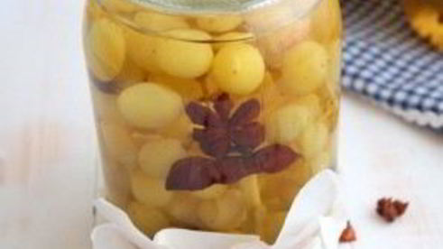 виноград в сиропе