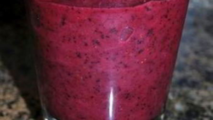 Рецепт витаминный напиток черника