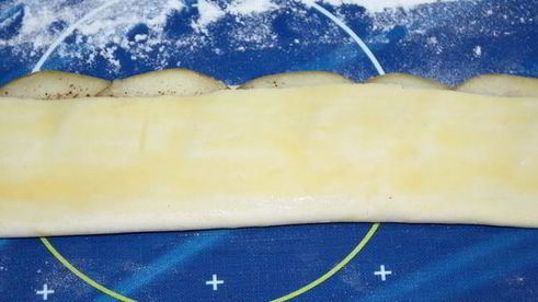 яблочные розы в абрикосовом сиропе