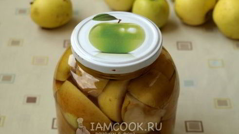 яблоки в сиропе на зиму