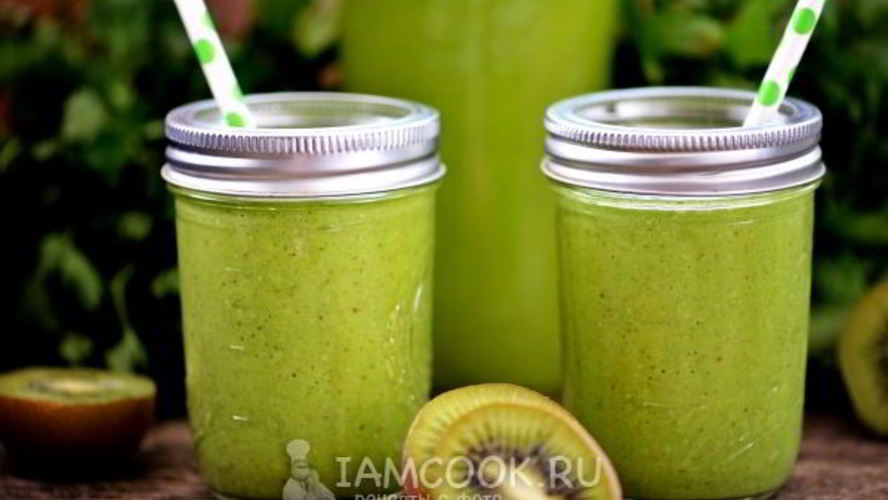 Рецепт зеленый коктейль из сельдерея со щавелем