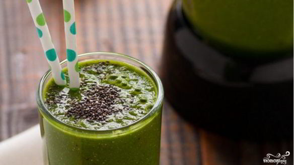 Рецепт Зеленый коктейль с горохом