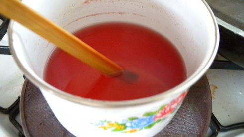 земляничный сироп