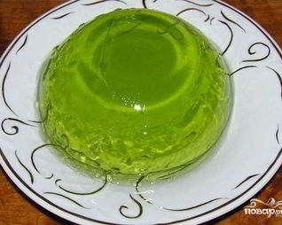 Желе из сиропа