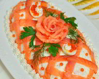 Рыбные салаты