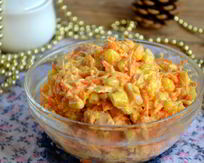 Салаты с корейской морковью