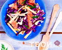 Салаты с семгой