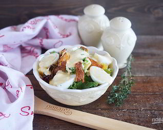 Французский сельский салат