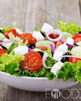 Греческий салат с брынзой